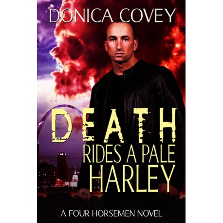Death Rides A Pale Harley - print